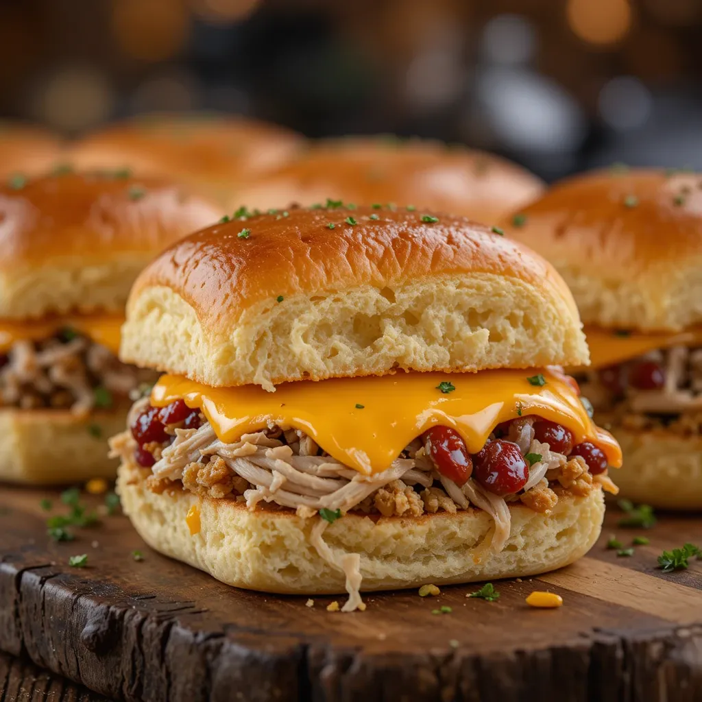 Thanksgiving Turkey Sliders