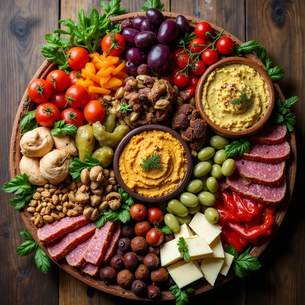 Vegetarian Thanksgiving Board