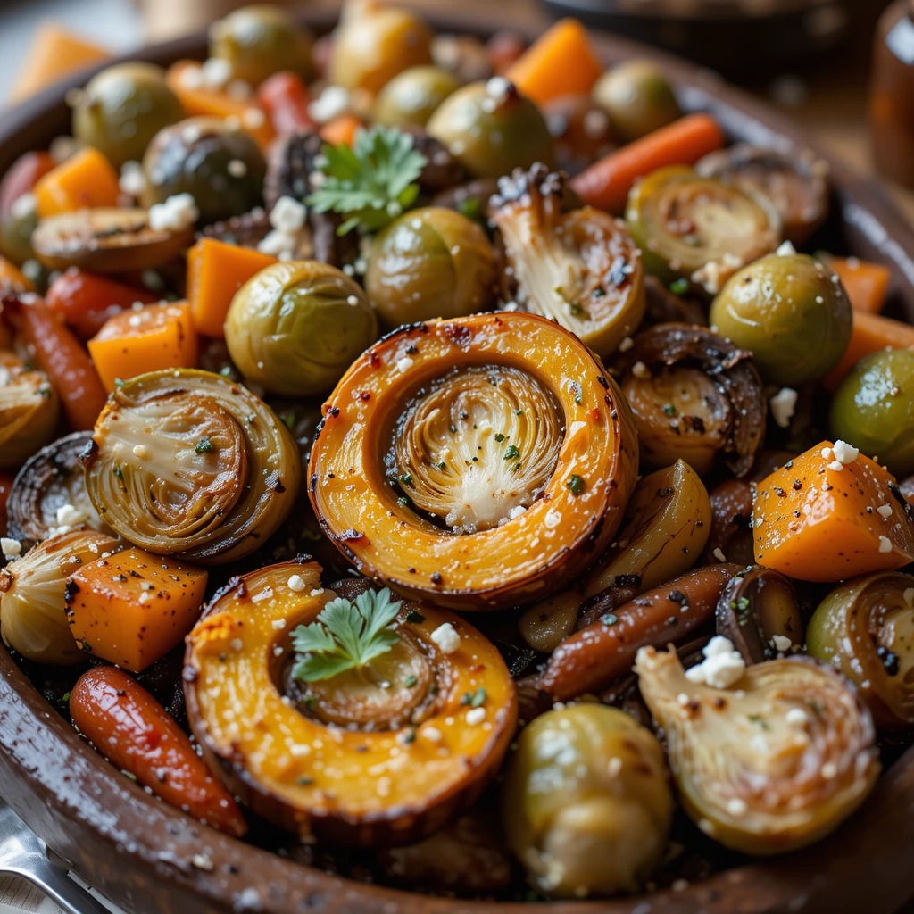 roasted vegetables for thanksgiving