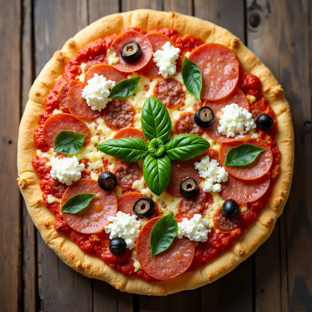 Classic Supreme Keto Pizza