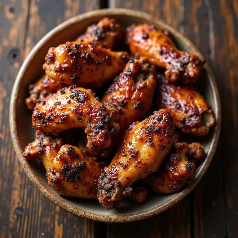 Coffee-Rubbed Wings
