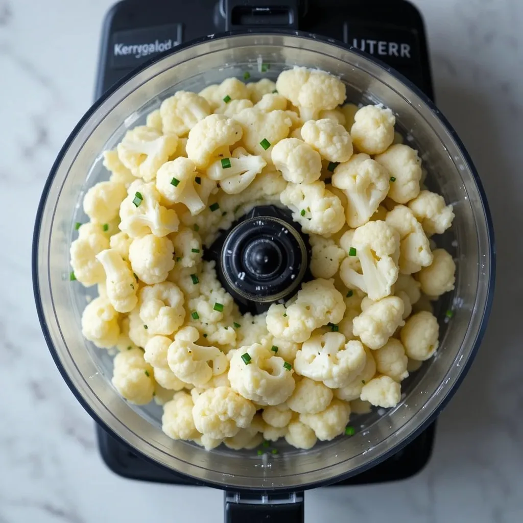 Creamy Garlic Cauliflower Mash