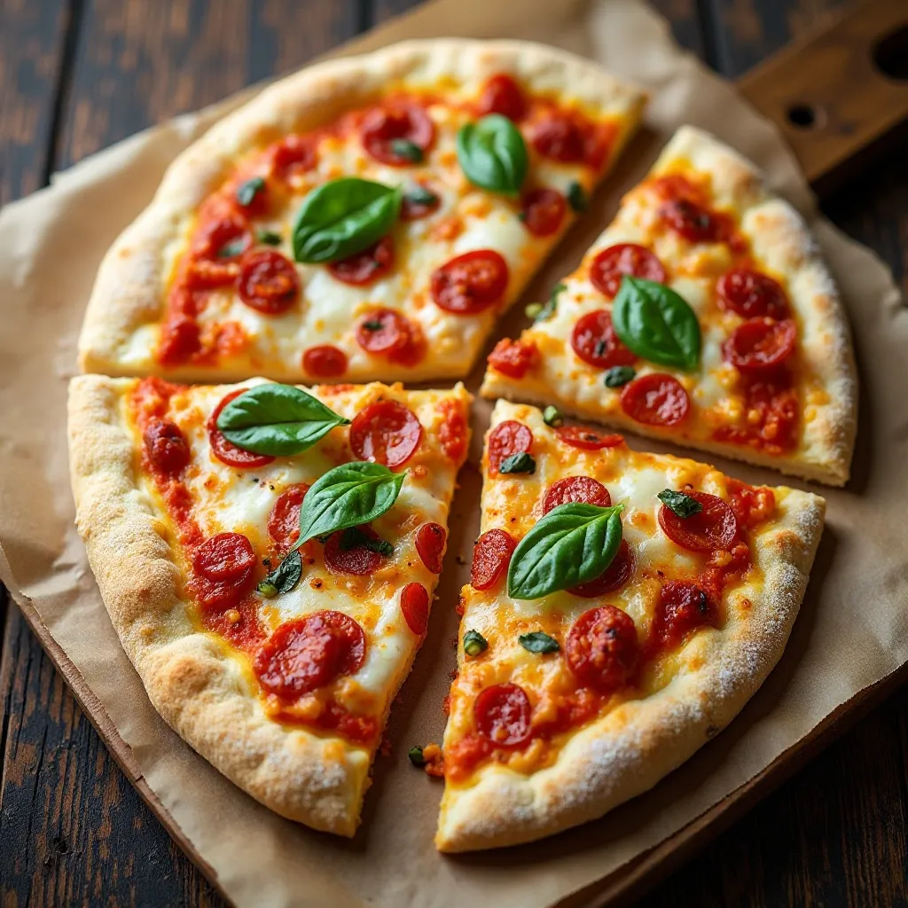 Keto Flatbread Pizza