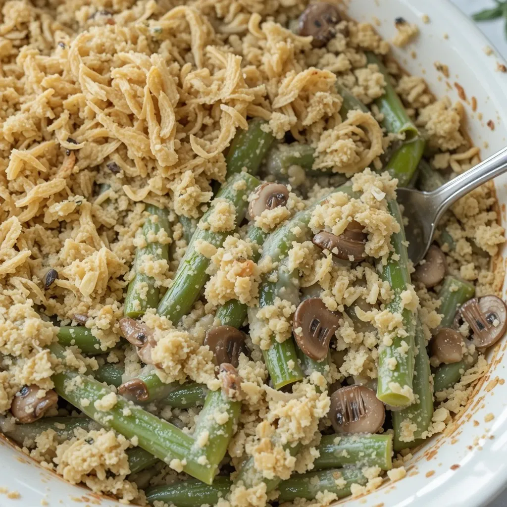 Keto Green Bean Casserole