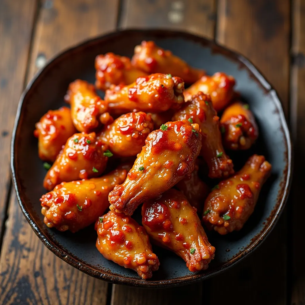 Korean-Inspired Gochujang Wings
