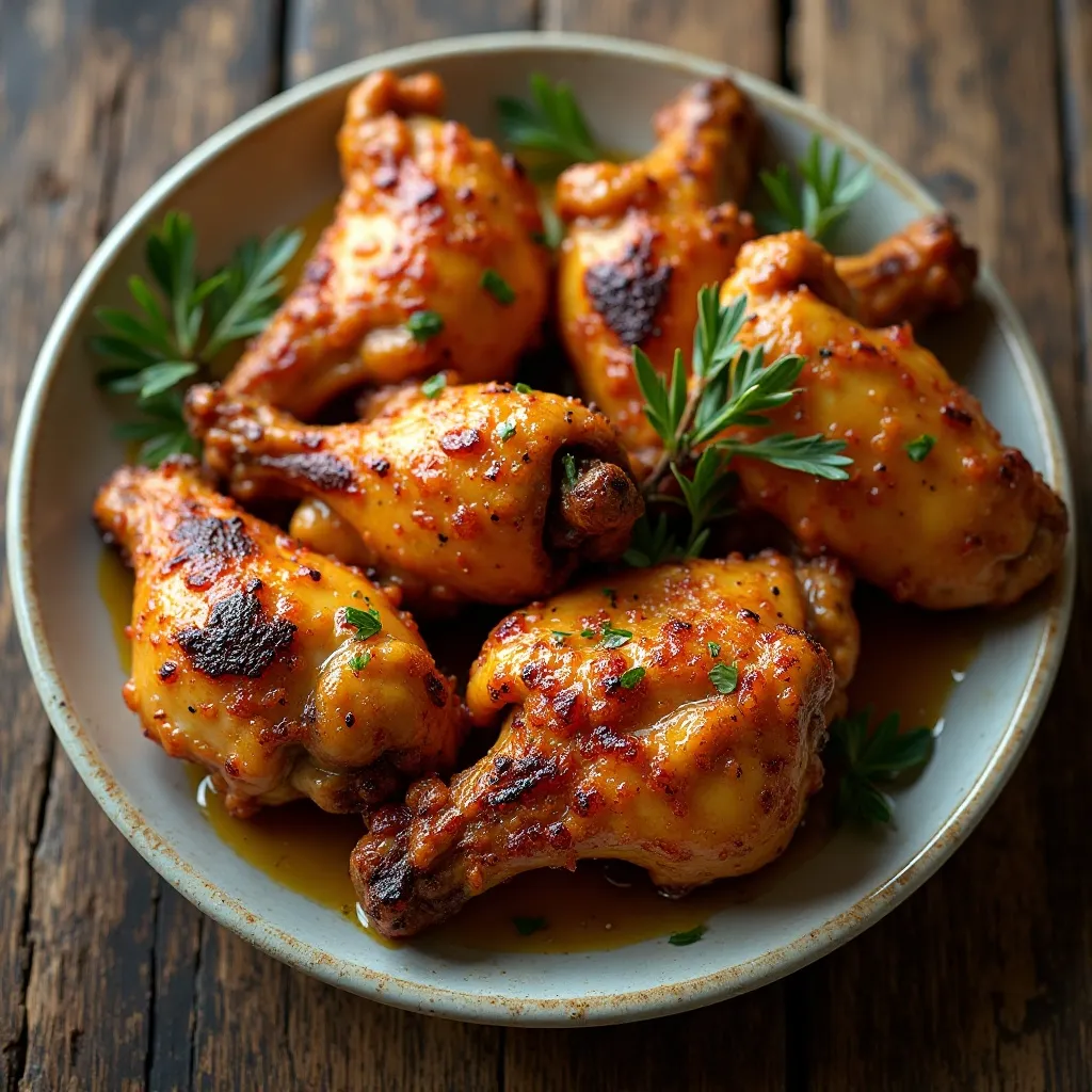 Lemon-Herb Mediterranean Wings