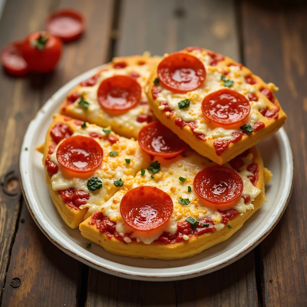 Pepperoni Pizza Chaffle