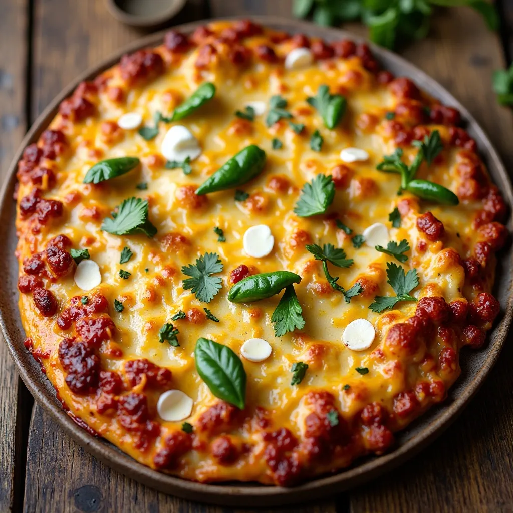 Spicy Italian Sausage Pizza Casserole