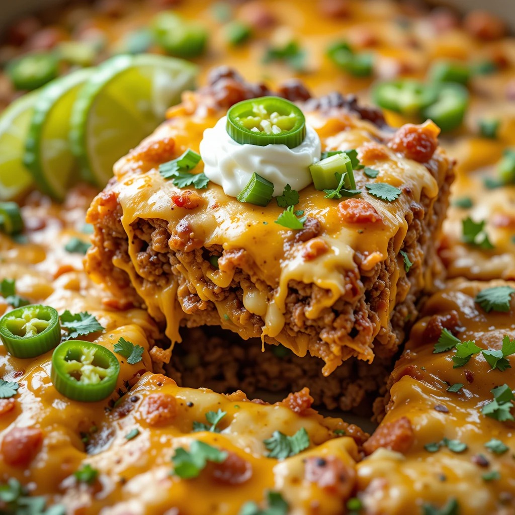 Beef Taco Casserole Keto