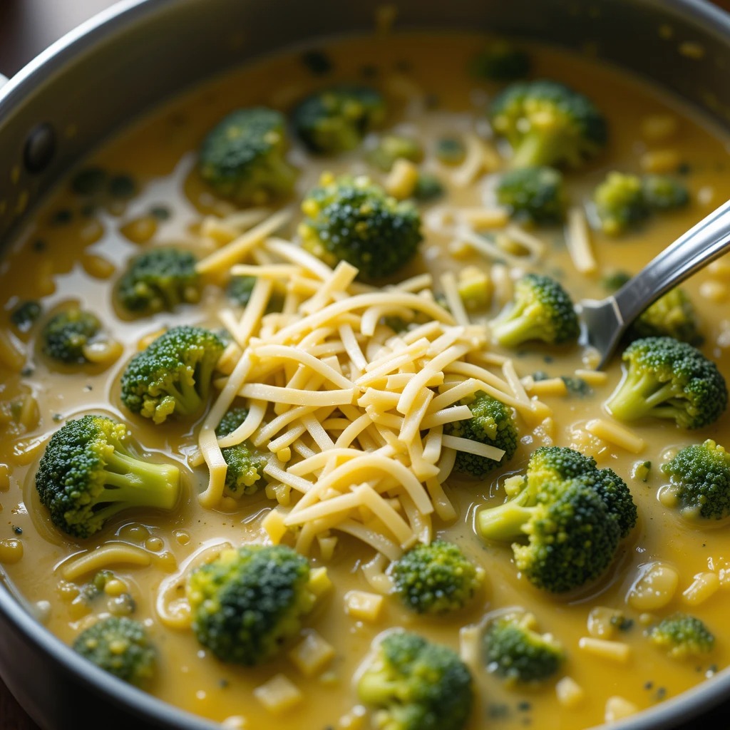 Cheesy Broccoli Soup