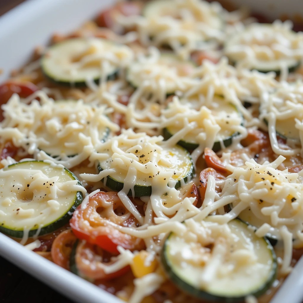 Cheesy Egg and Vegetable Bake