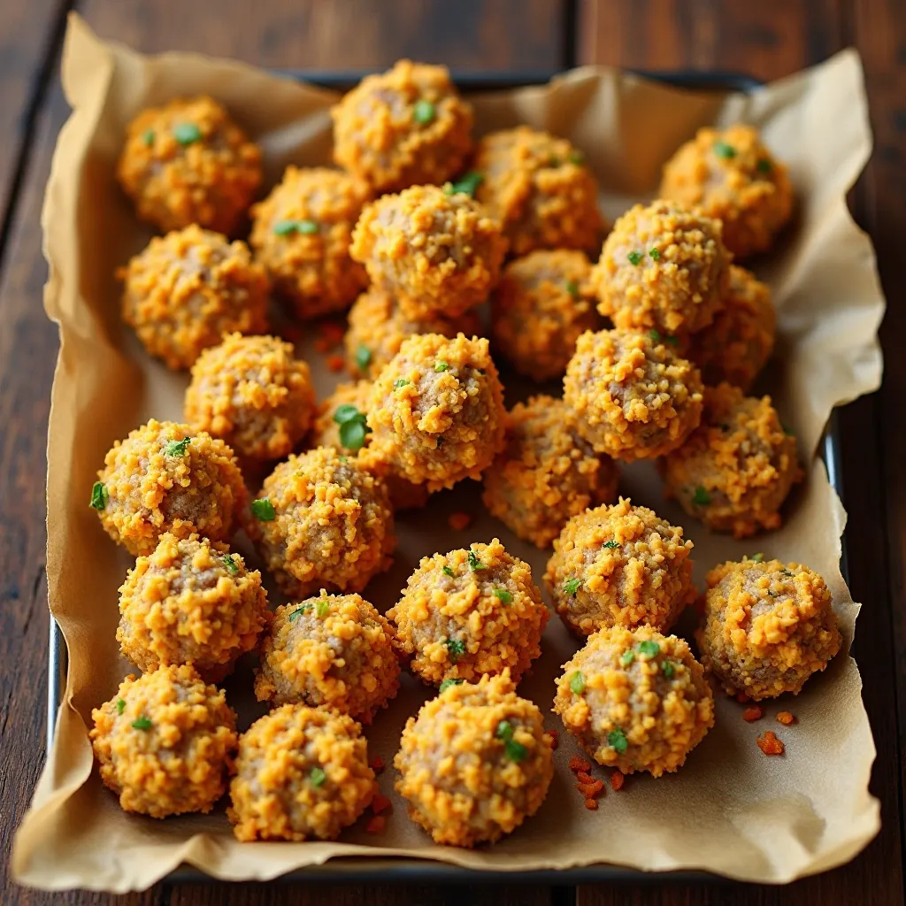Cheesy Sausage Balls