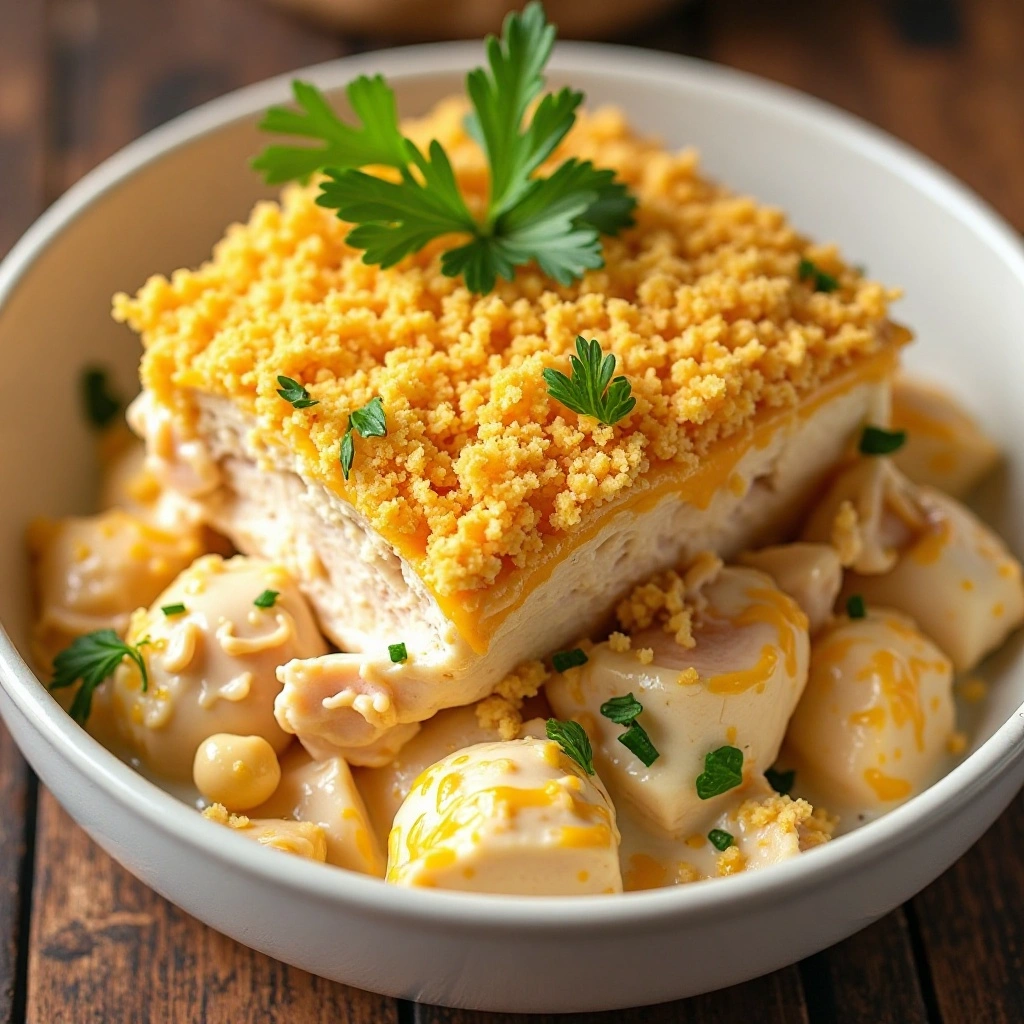 Chicken Cordon Bleu Casserole