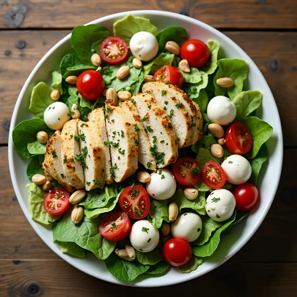 Chicken Pesto Salad