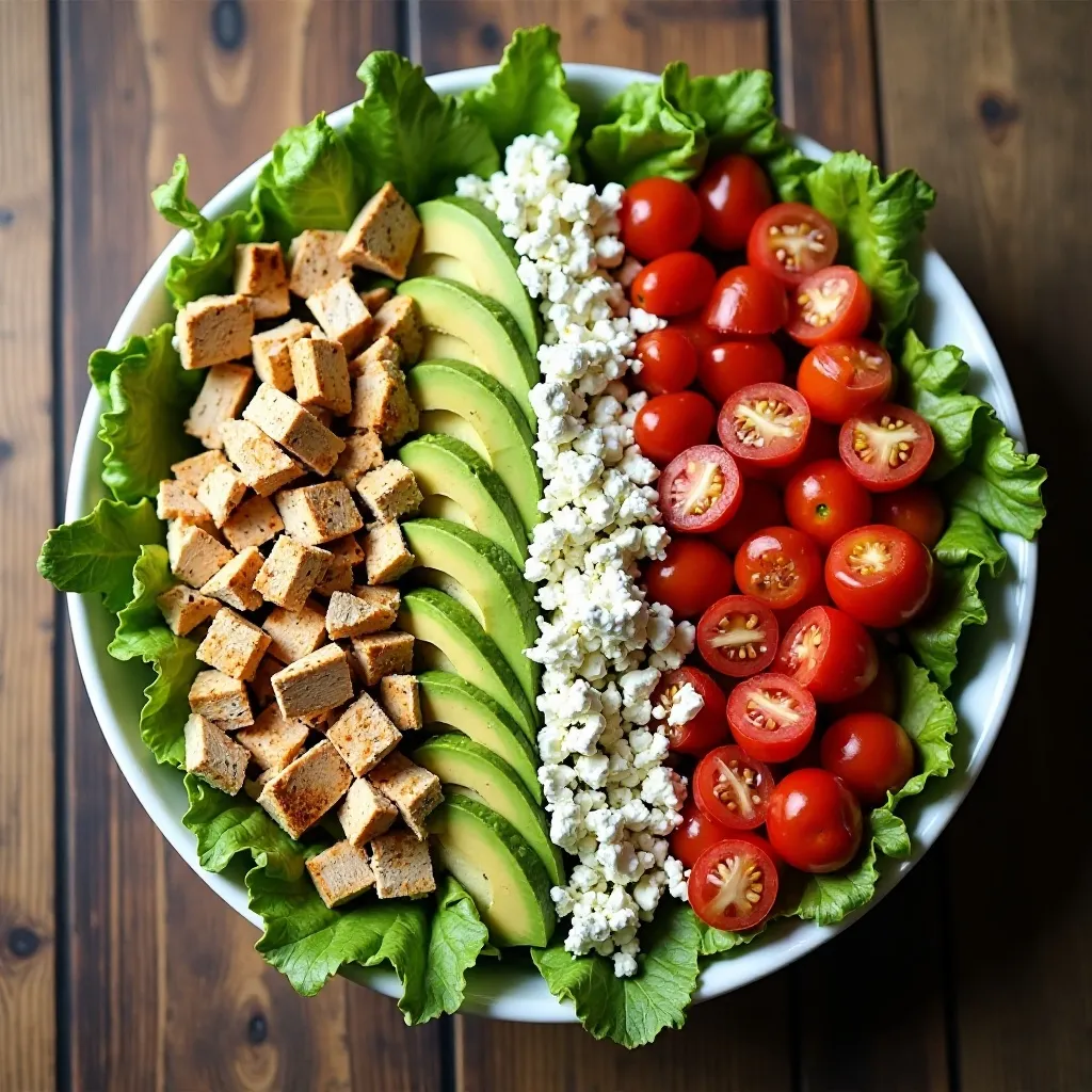 Cobb Salad Keto Style