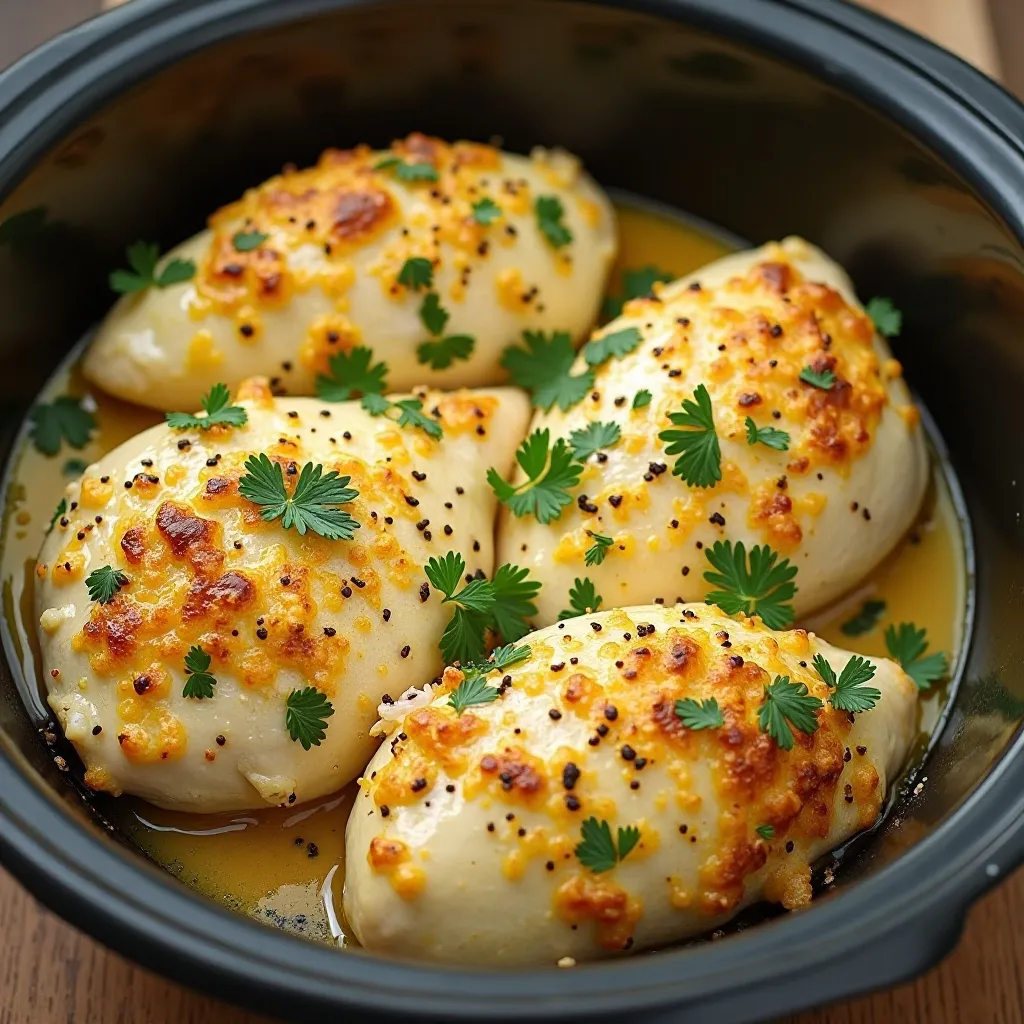 Creamy Garlic Parmesan Keto Chicken