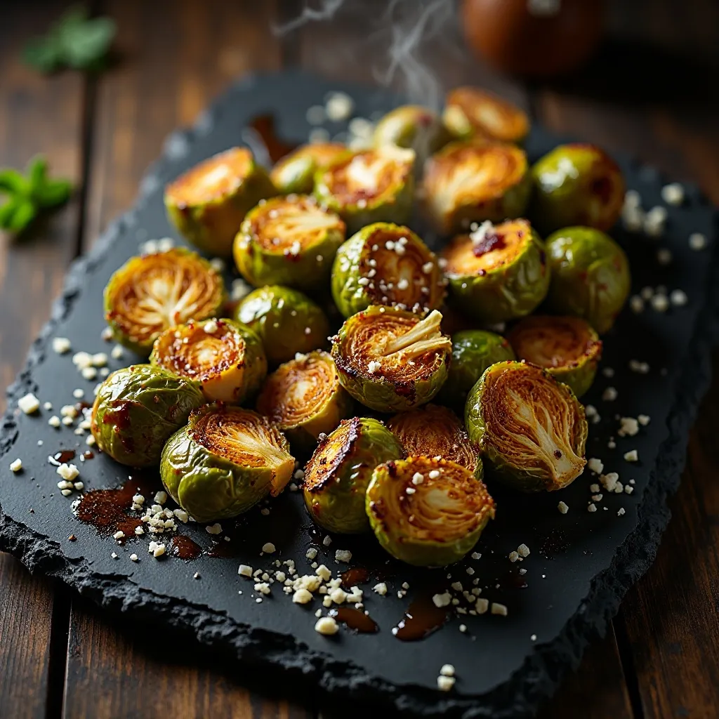 Crispy Parmesan Brussels Sprouts