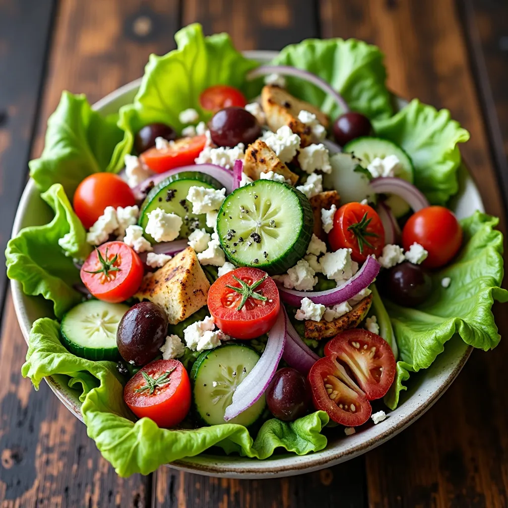 Greek Keto Salad