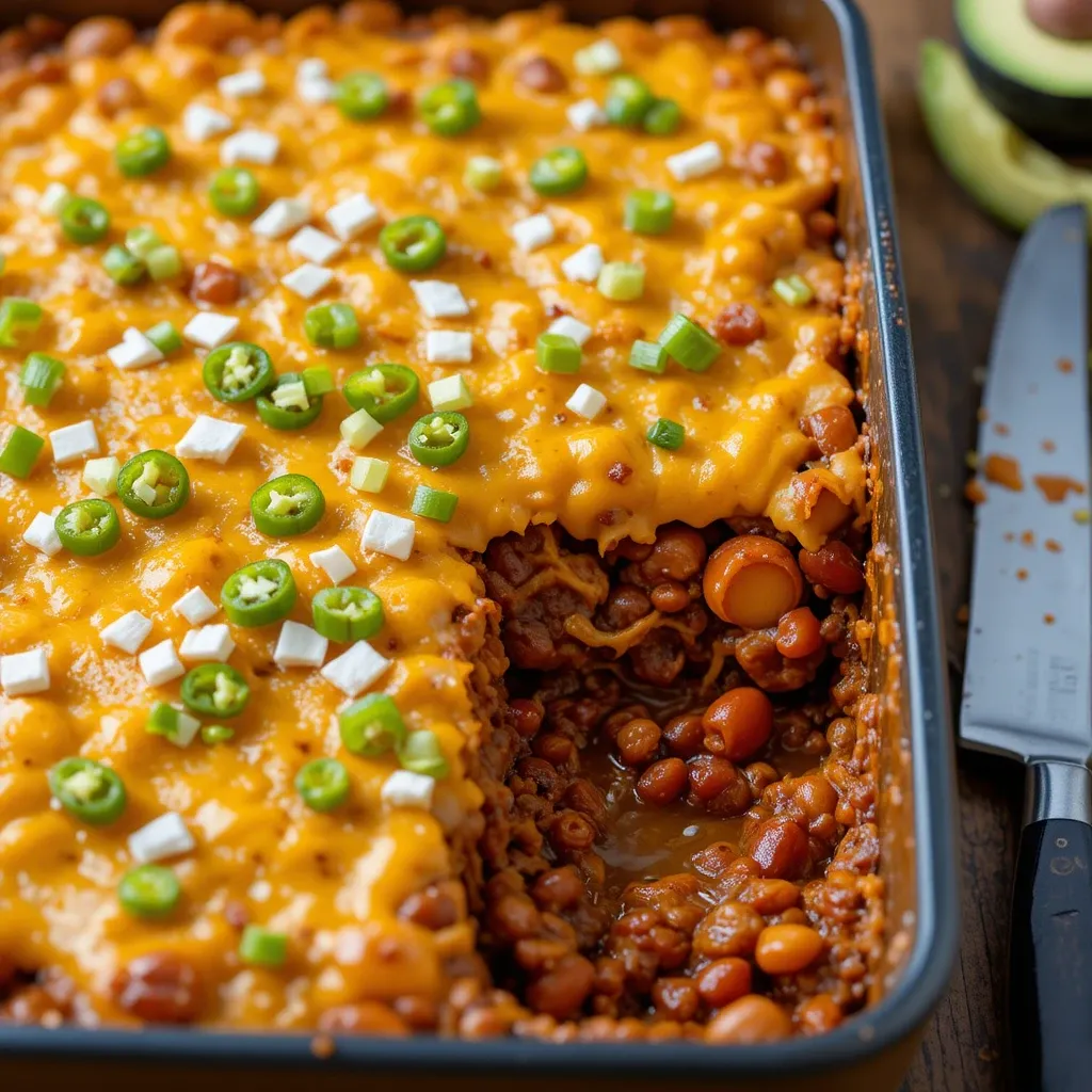 Keto Chili Dog Casserole