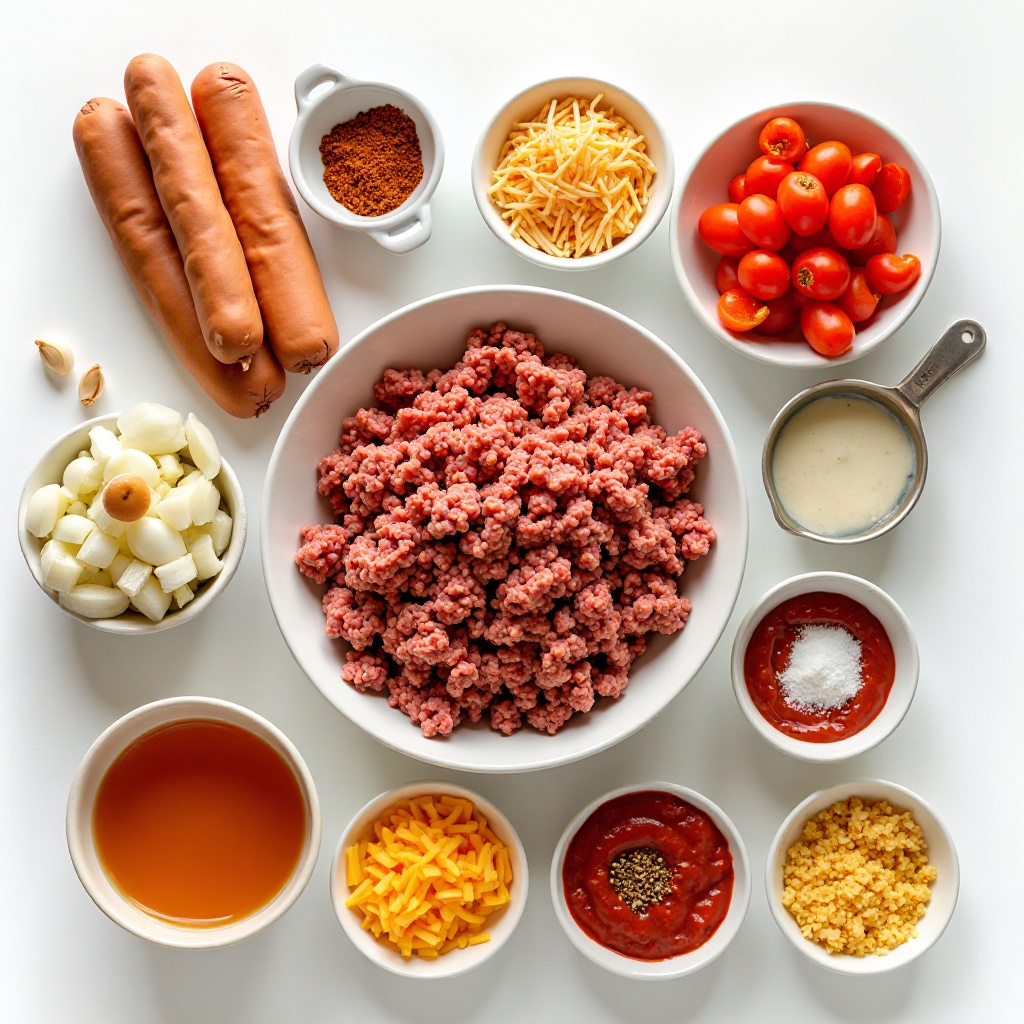 Keto Chili Dog Casserole