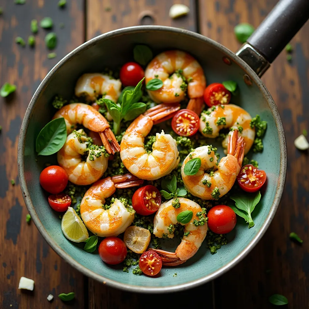 Pesto Shrimp