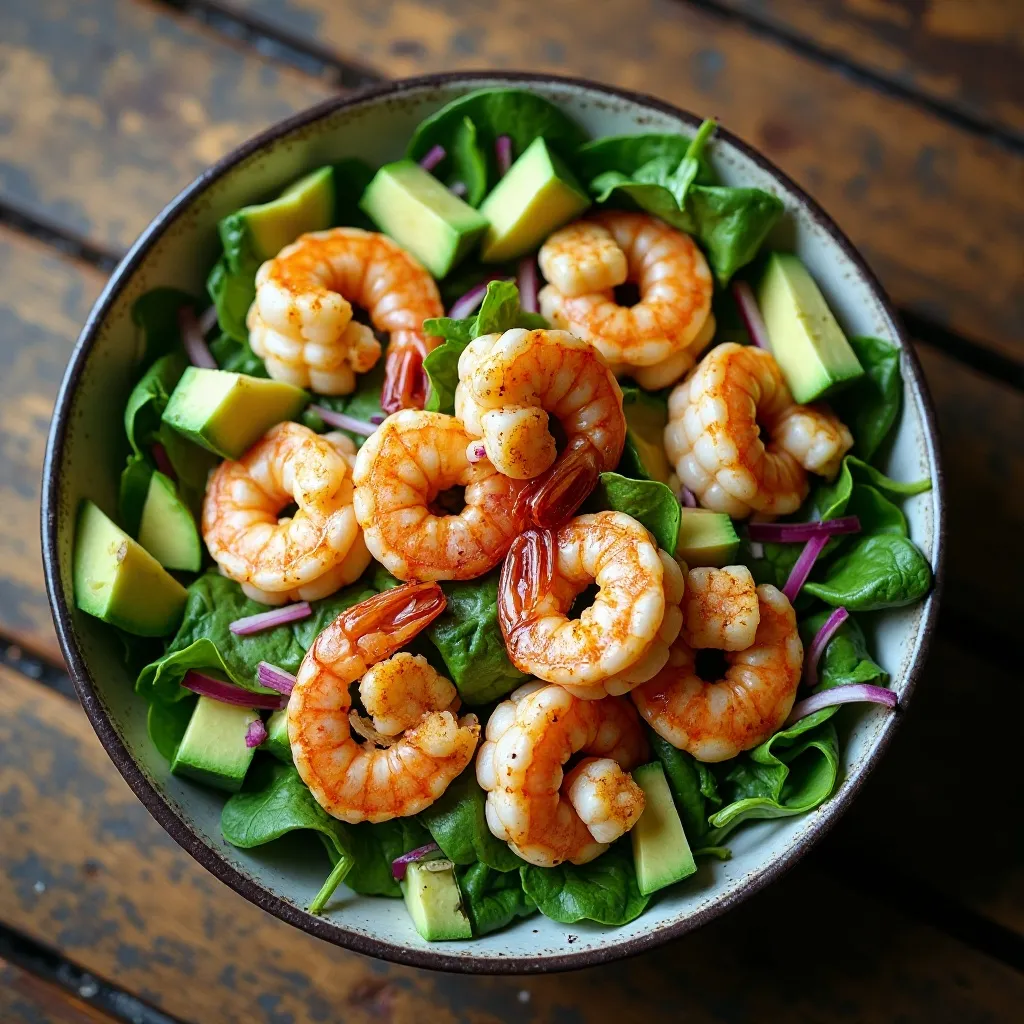 Shrimp and Avocado Salad