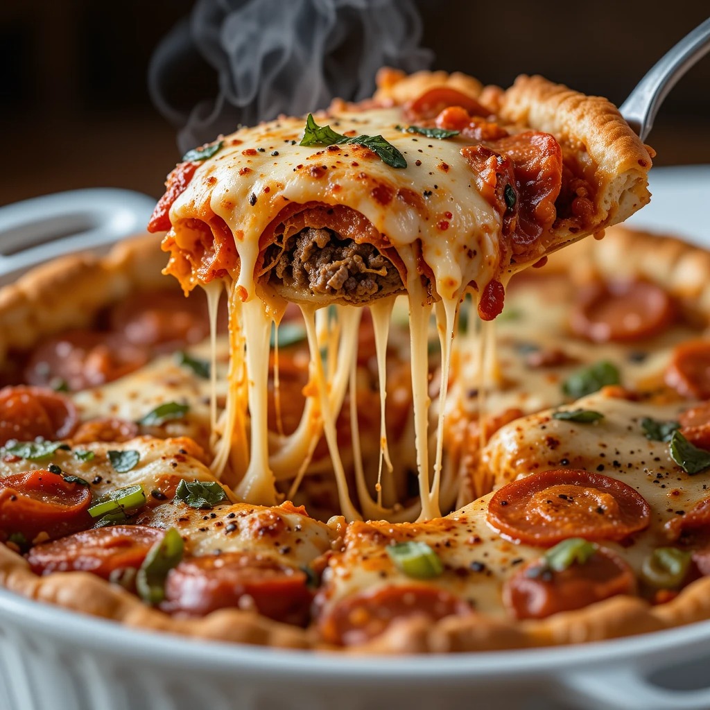 crustless pizza bowl