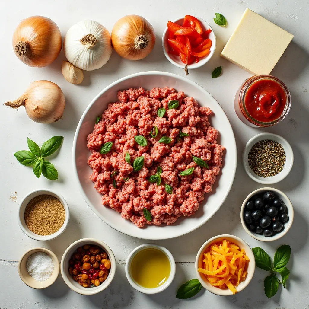 crustless pizza bowl