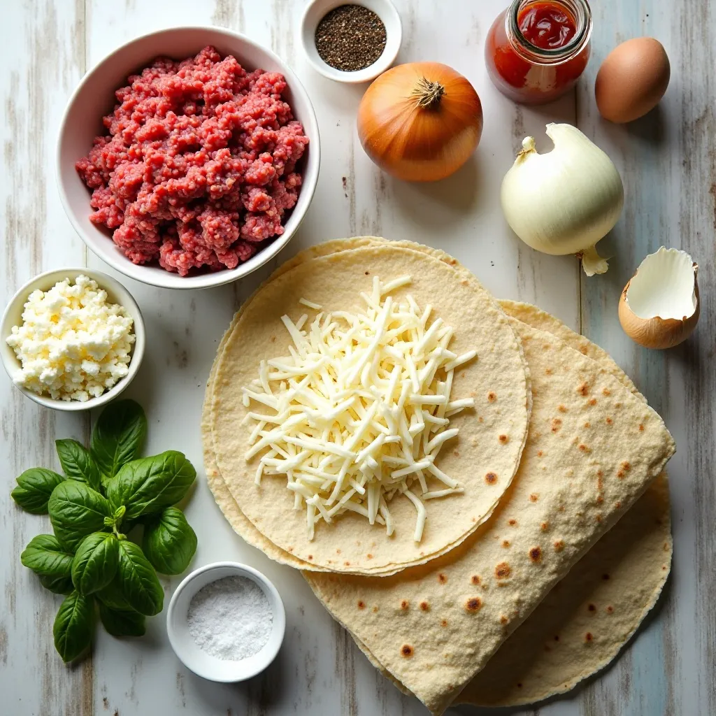 keto lasagna with low carb tortillas