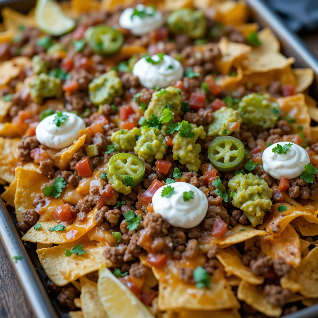 Beef Nachos