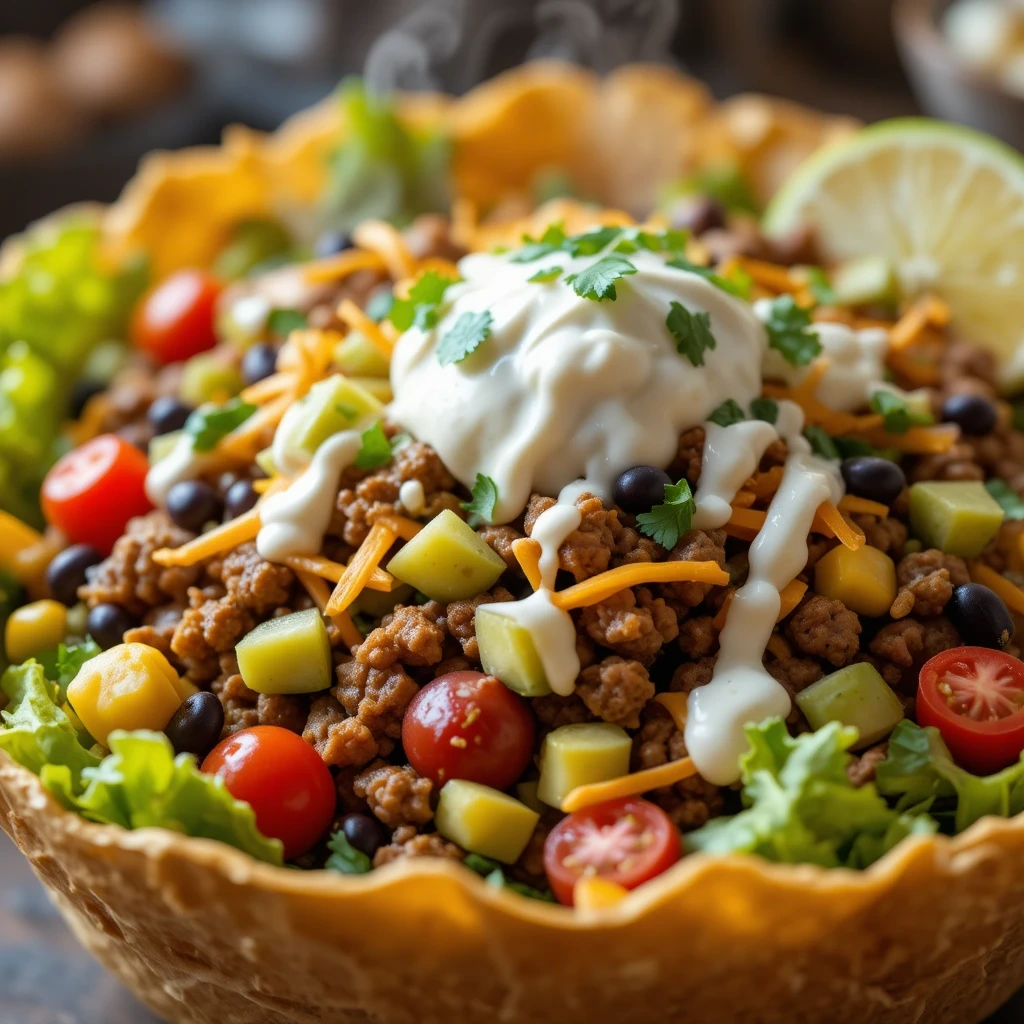 Beef Taco Salad