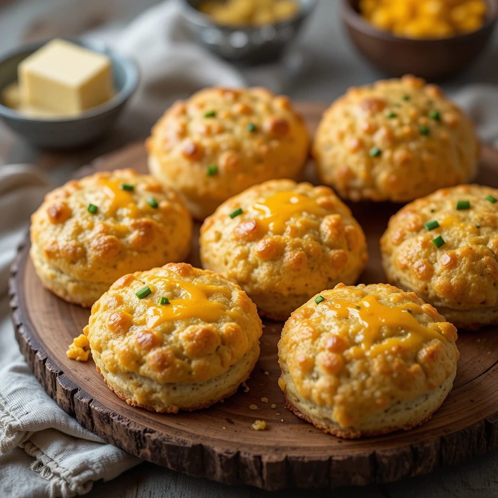 Cheese and Chive Scones