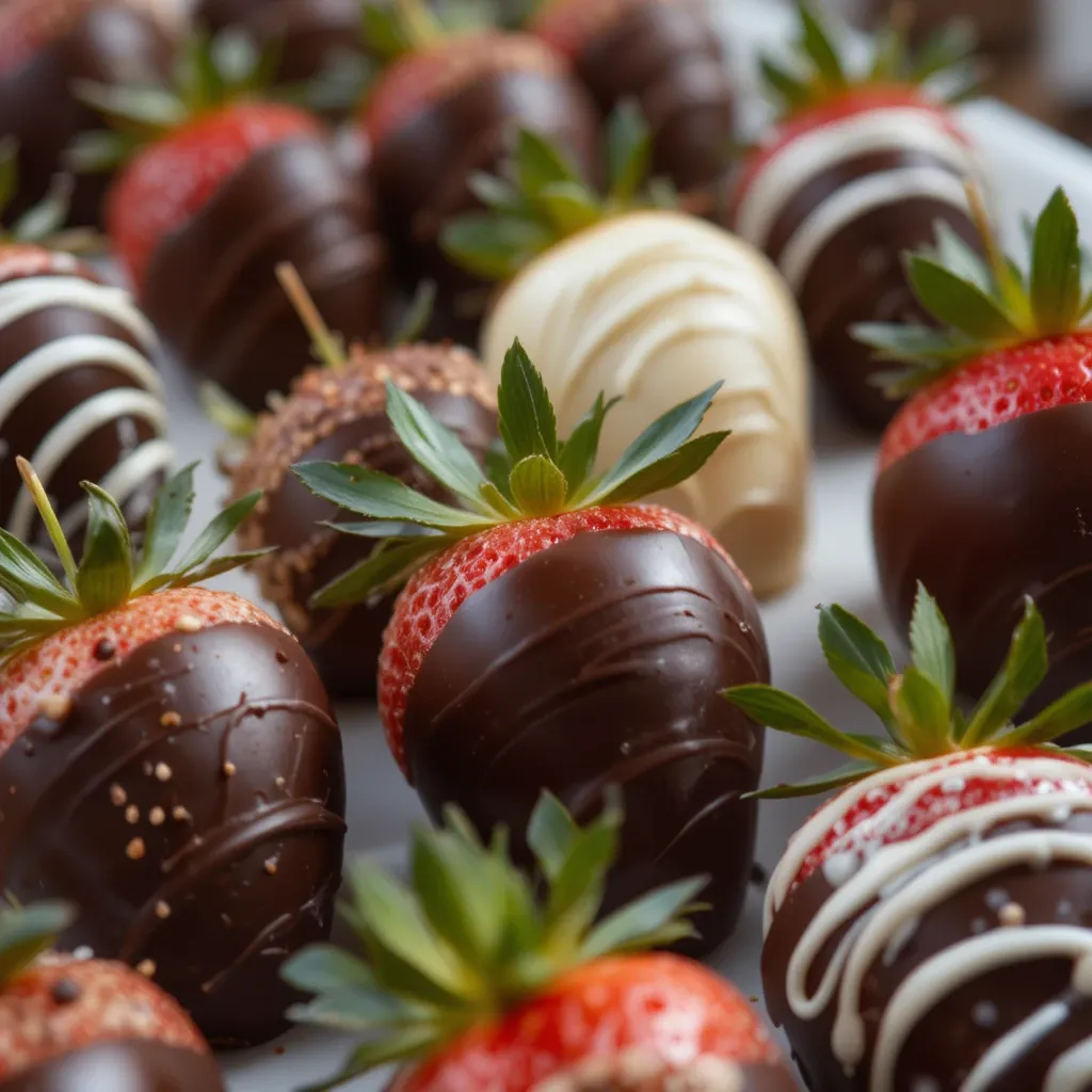 Chocolate-Dipped Strawberries