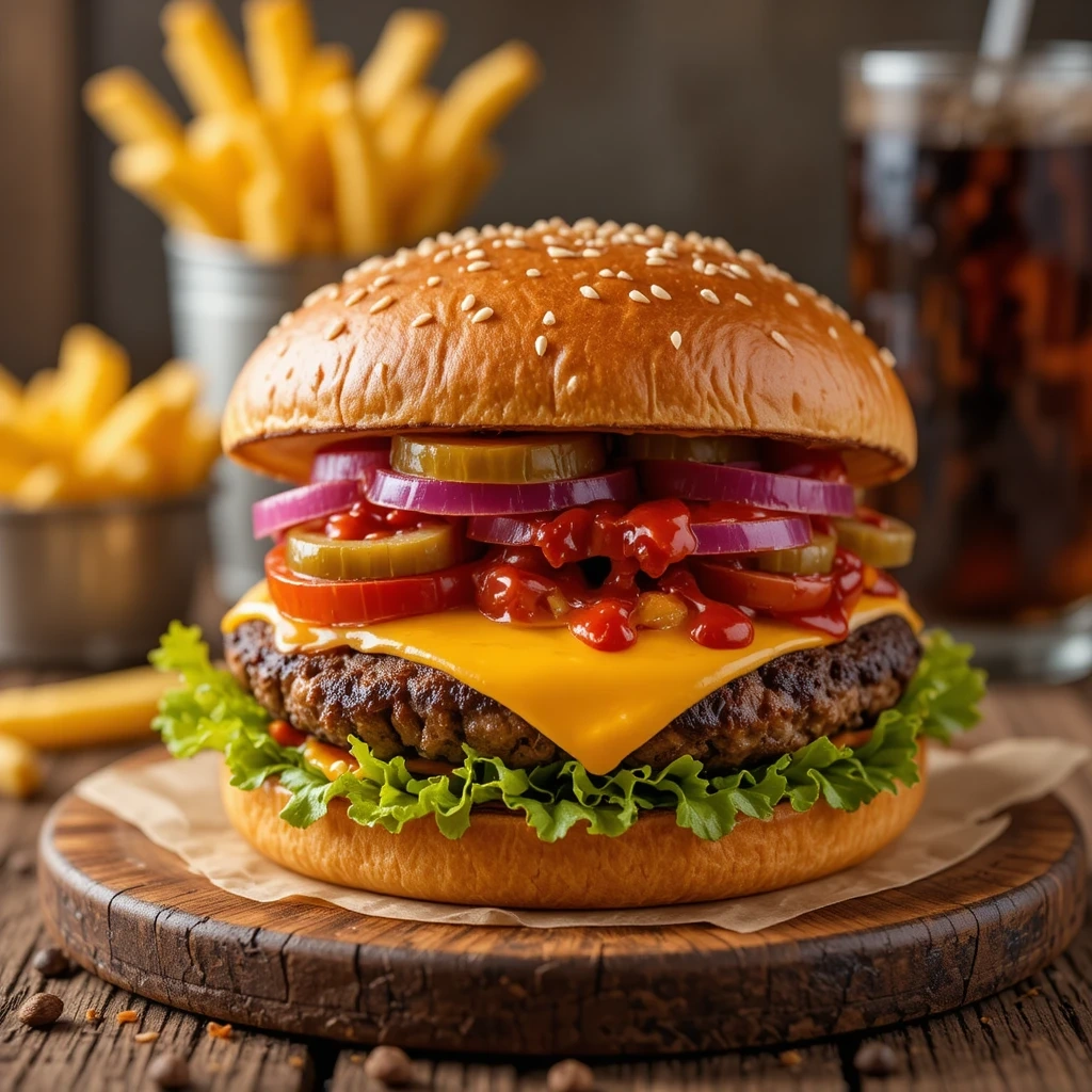 Classic Beef Hamburgers