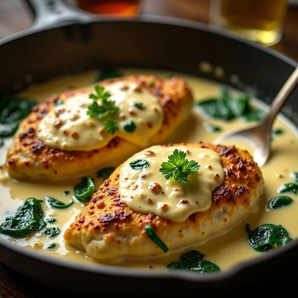 Creamy Garlic Parmesan Chicken