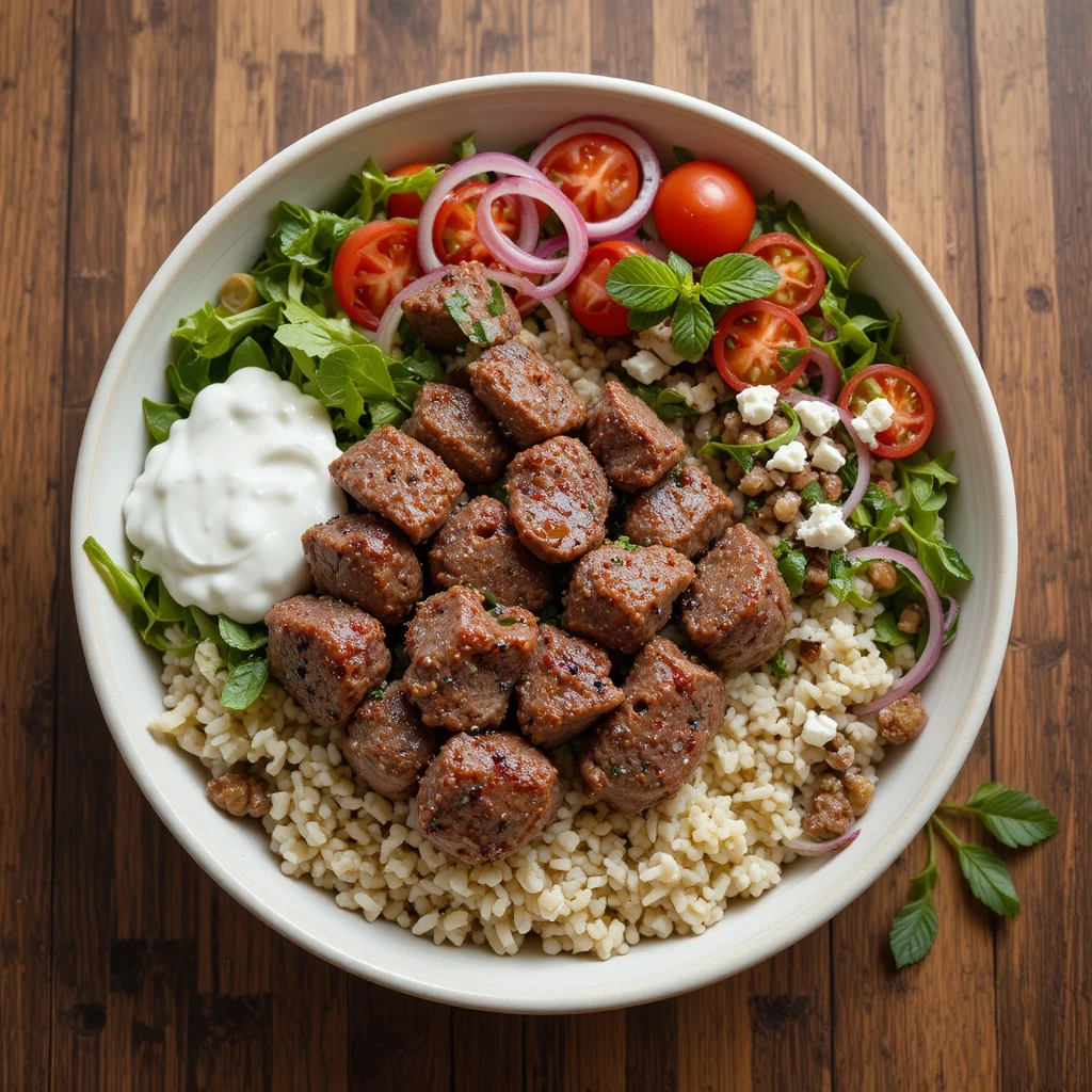 Greek Lamb Bowl