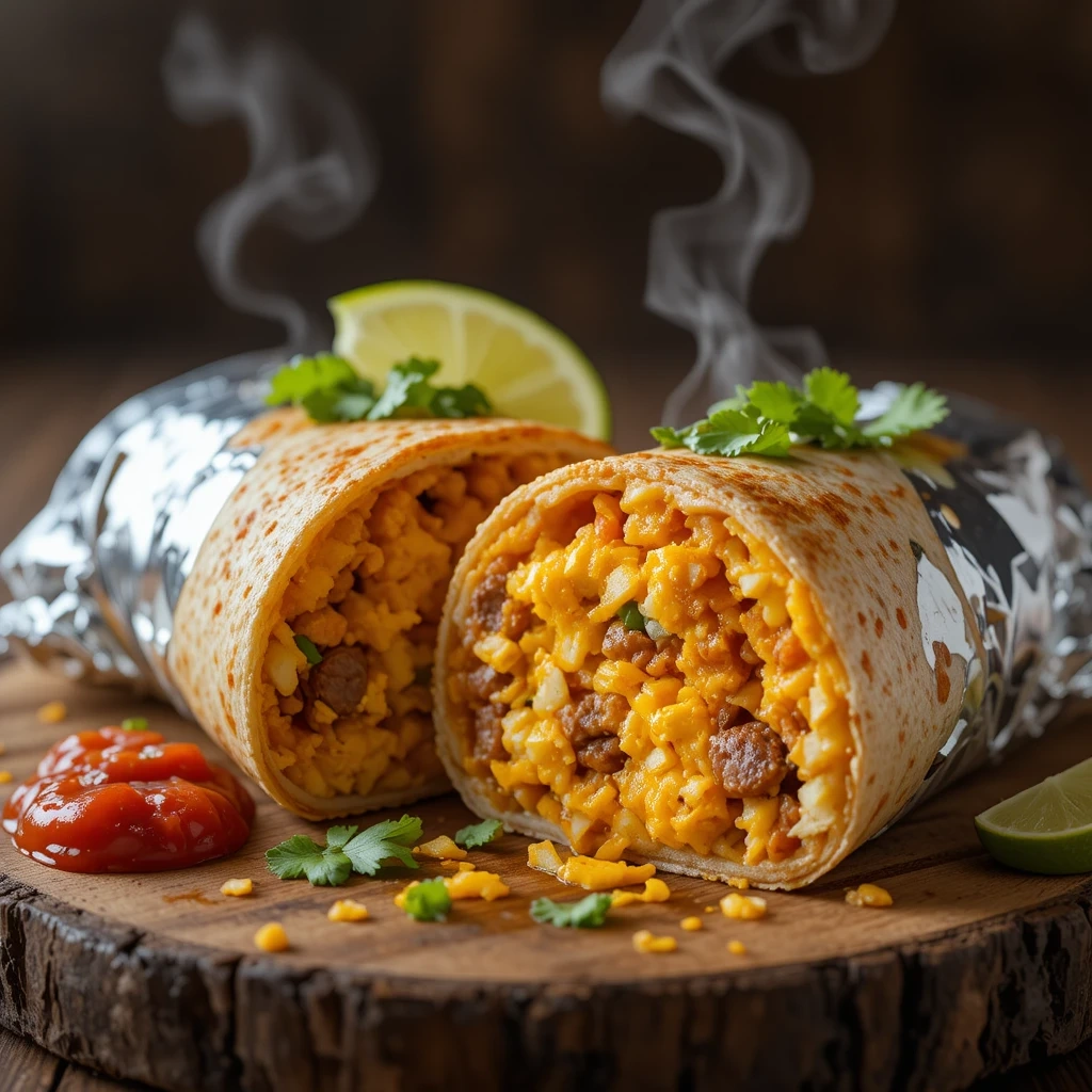 Meal Prep Breakfast Burritos