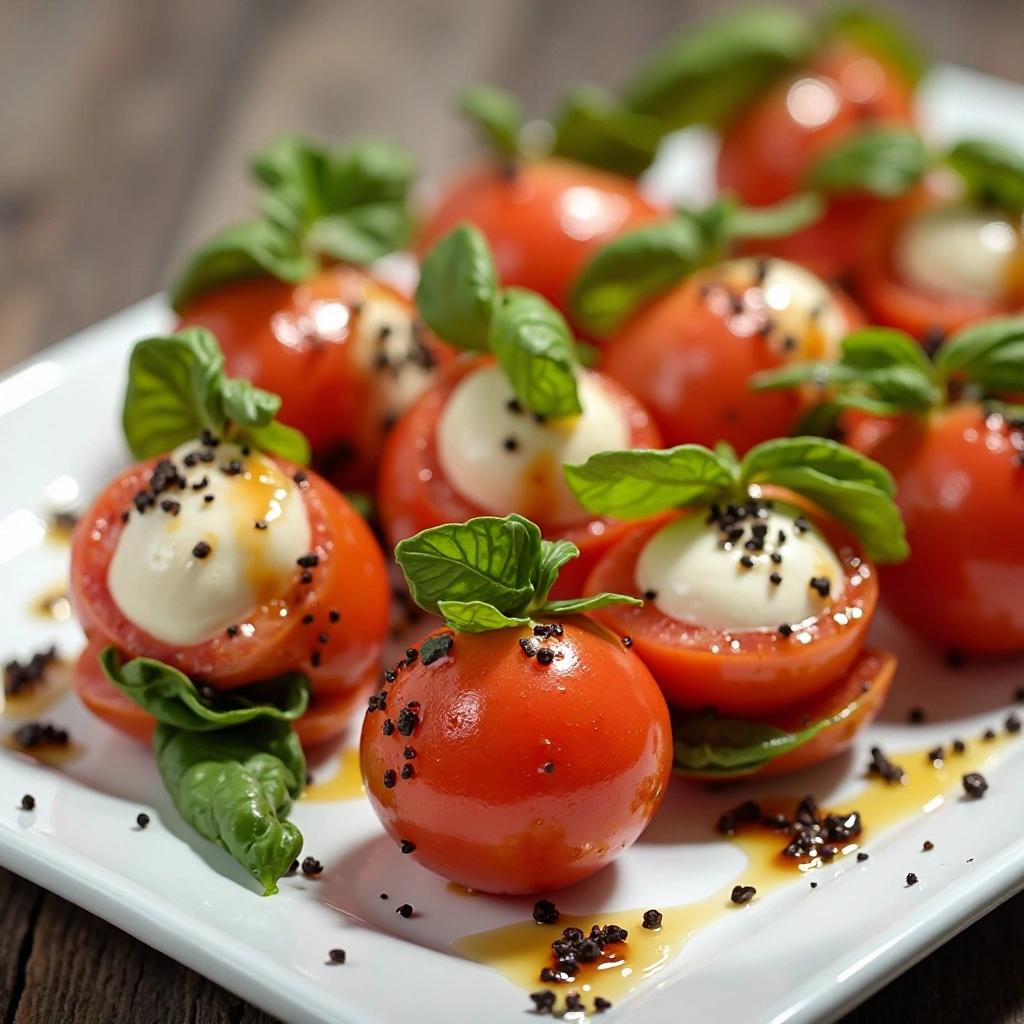 Mini Caprese Skewers