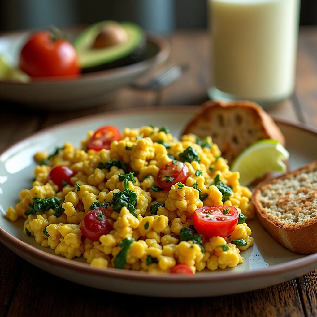 Scrambled Tofu Breakfast