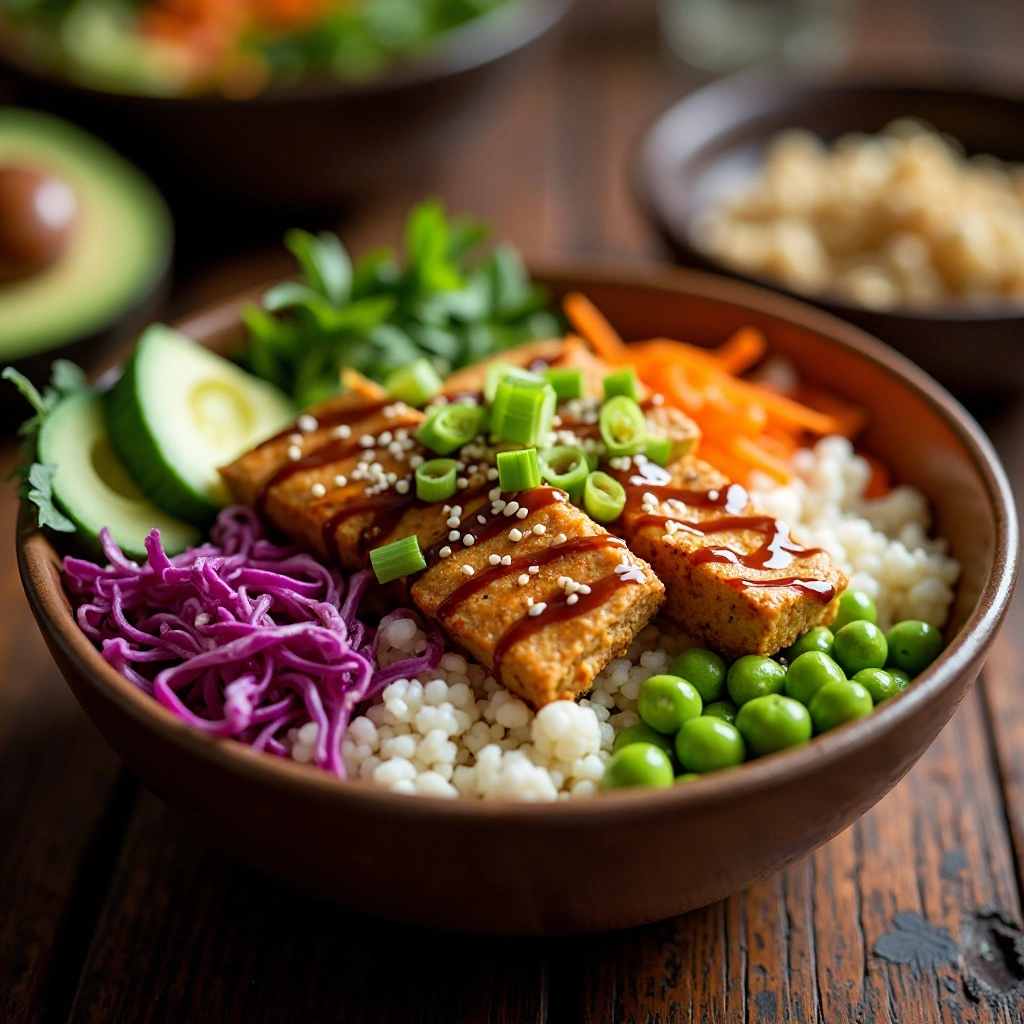 Teriyaki Tofu Bowl