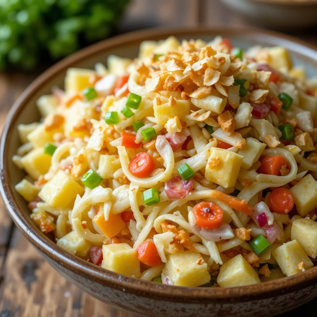 Tropical Pineapple Coleslaw