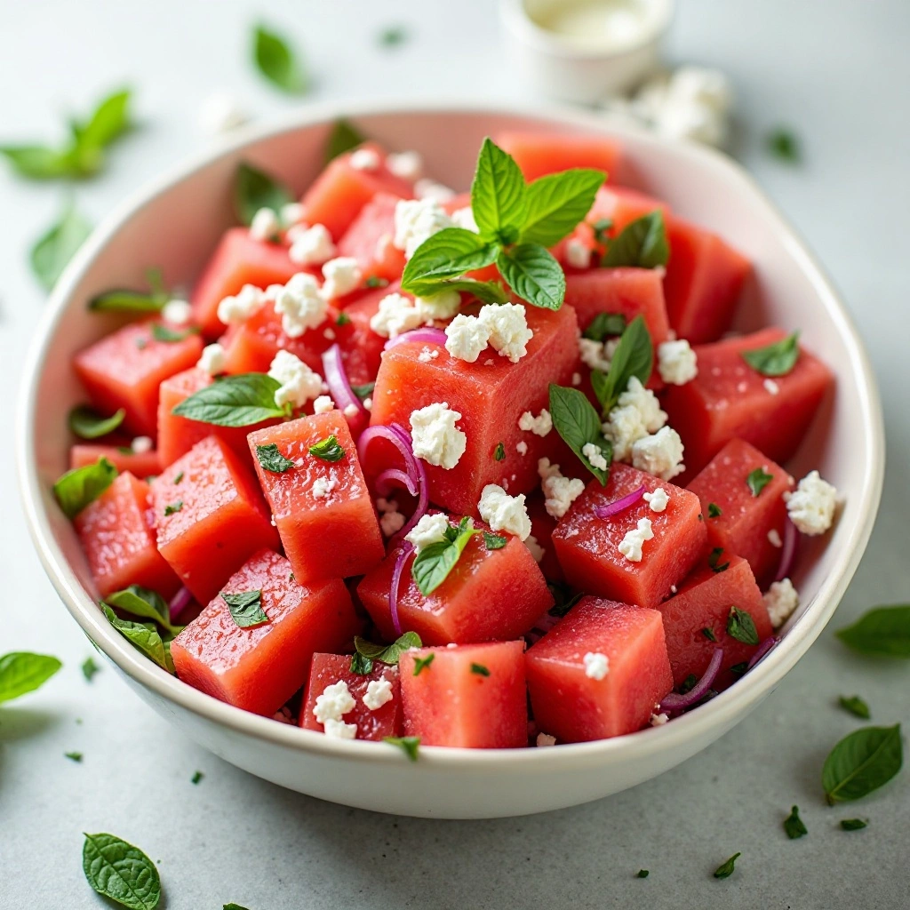 Watermelon Feta Salad
