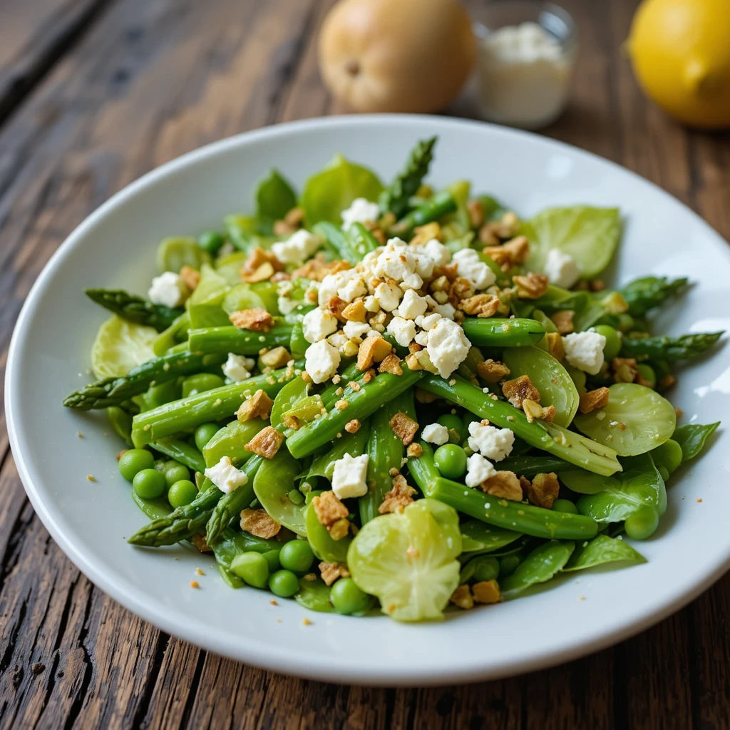 Asparagus and Pea Spring Salad