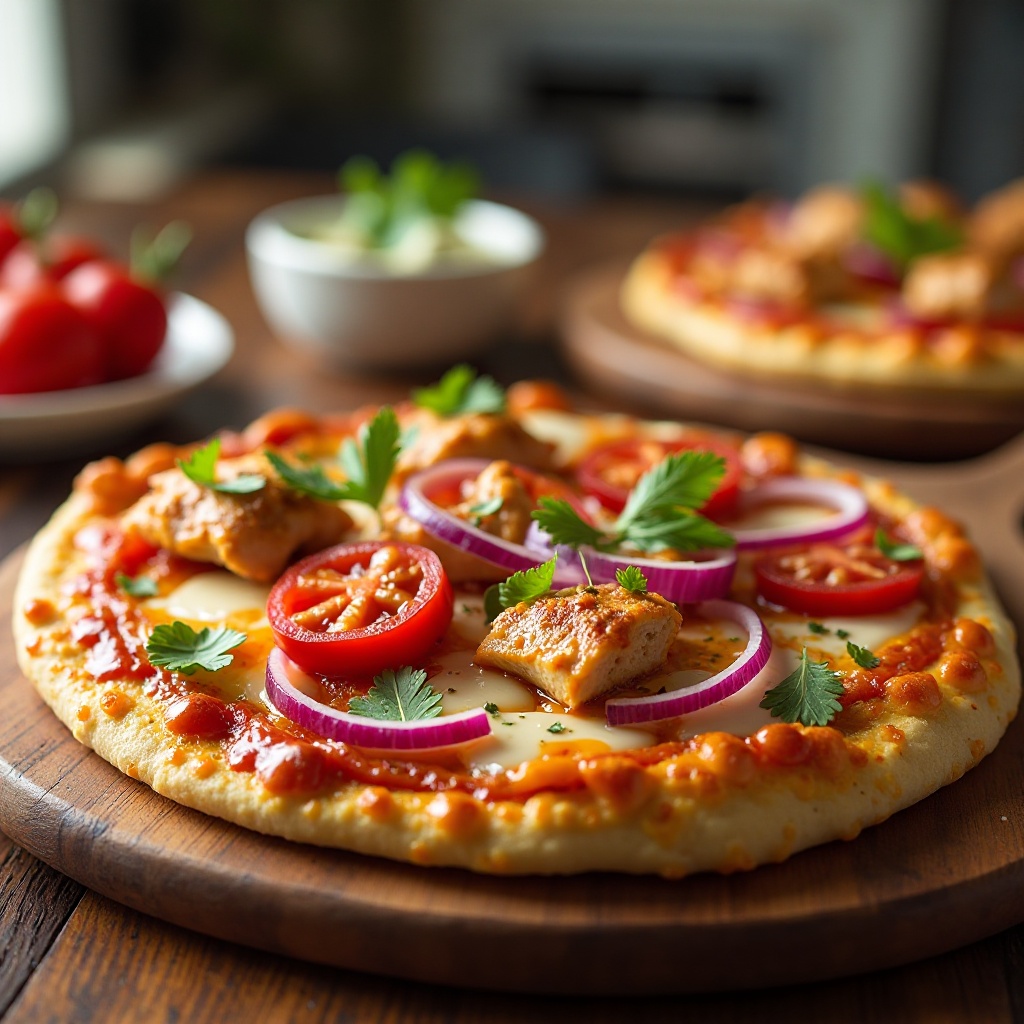 BBQ Chicken Flatbread Pizza