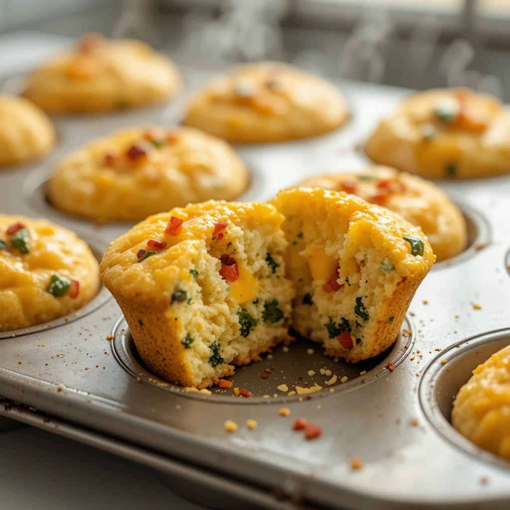 Baked Egg & Veggie Muffin Cups