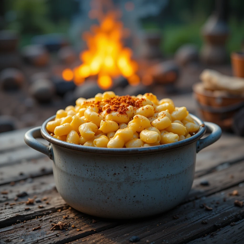 Campfire Mac & Cheese