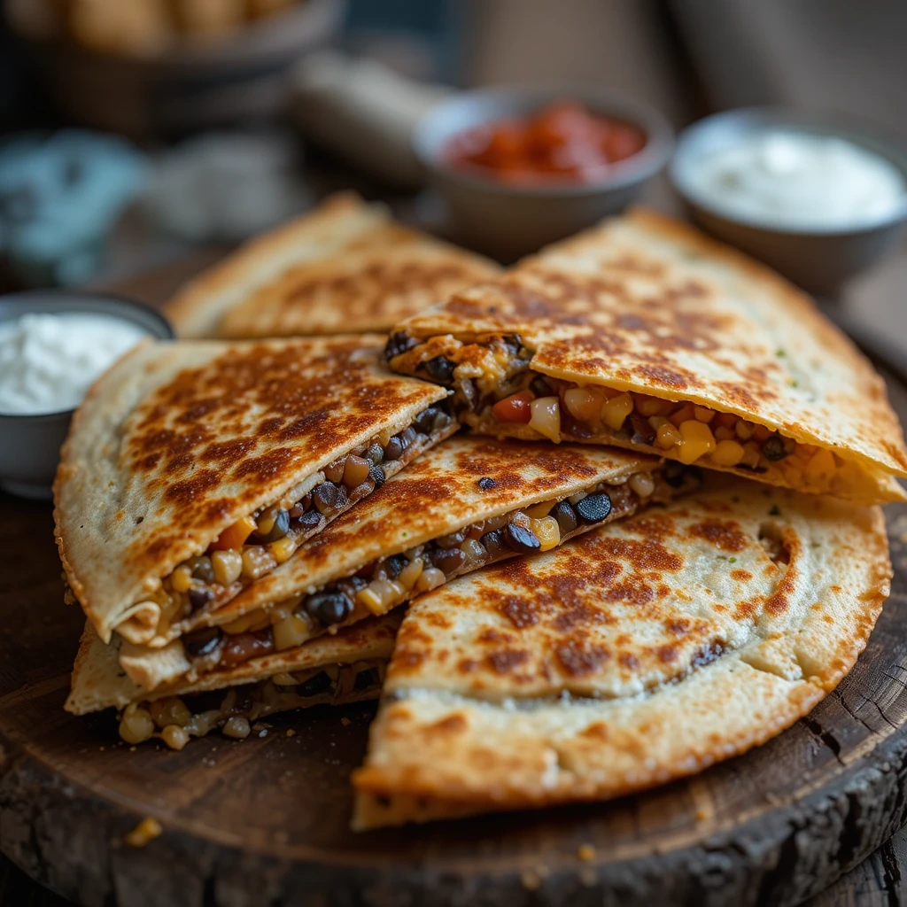 Campfire Quesadillas