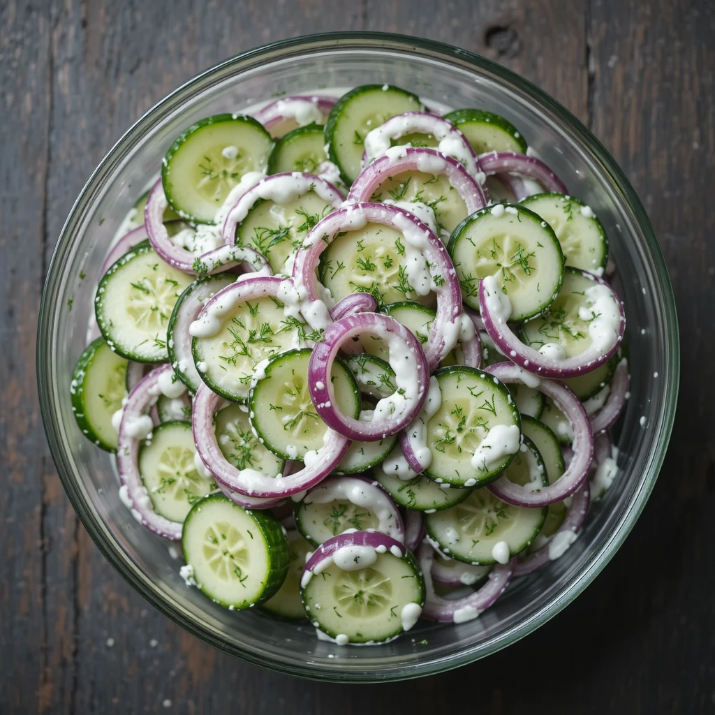 Crispy Cucumber Dill Salad