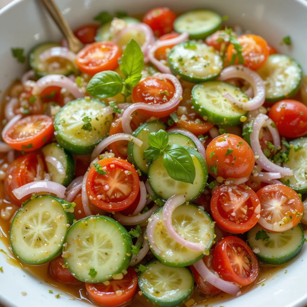 Cucumber Tomato Salad