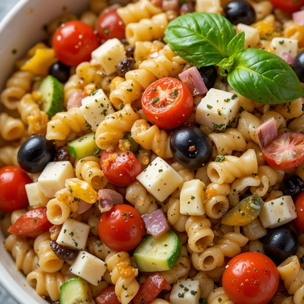 Easy Summer Veggie Pasta Salad